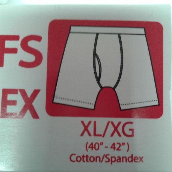 Mens Size XL 40 42 Camo Boxer Briefs Cotton Spandex Blend NEW - Picture 2 of 2